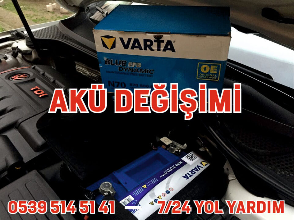 Akü değişimi